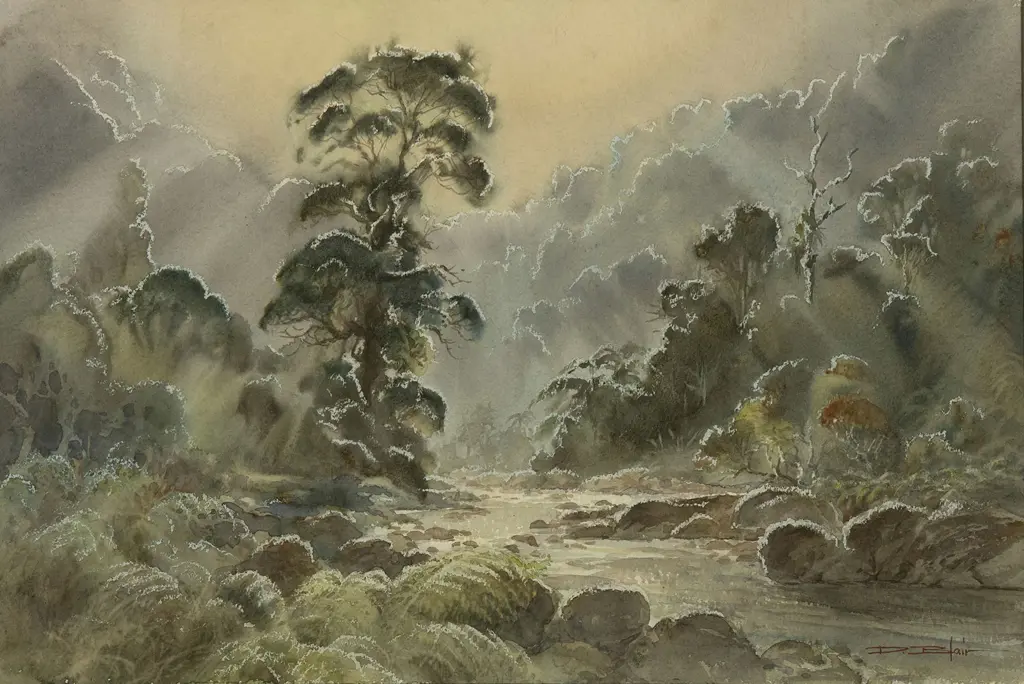 D Blair - NZ Mountain Stream Image 1++