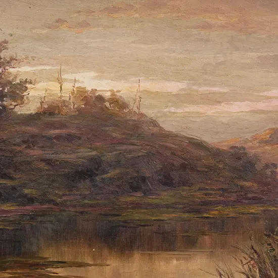 W Allen Bollard - Untitled (Landscape)