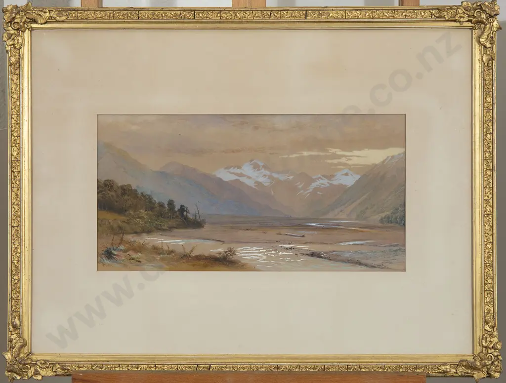 T S Cousins - Rangitiki River Bed Image 1++