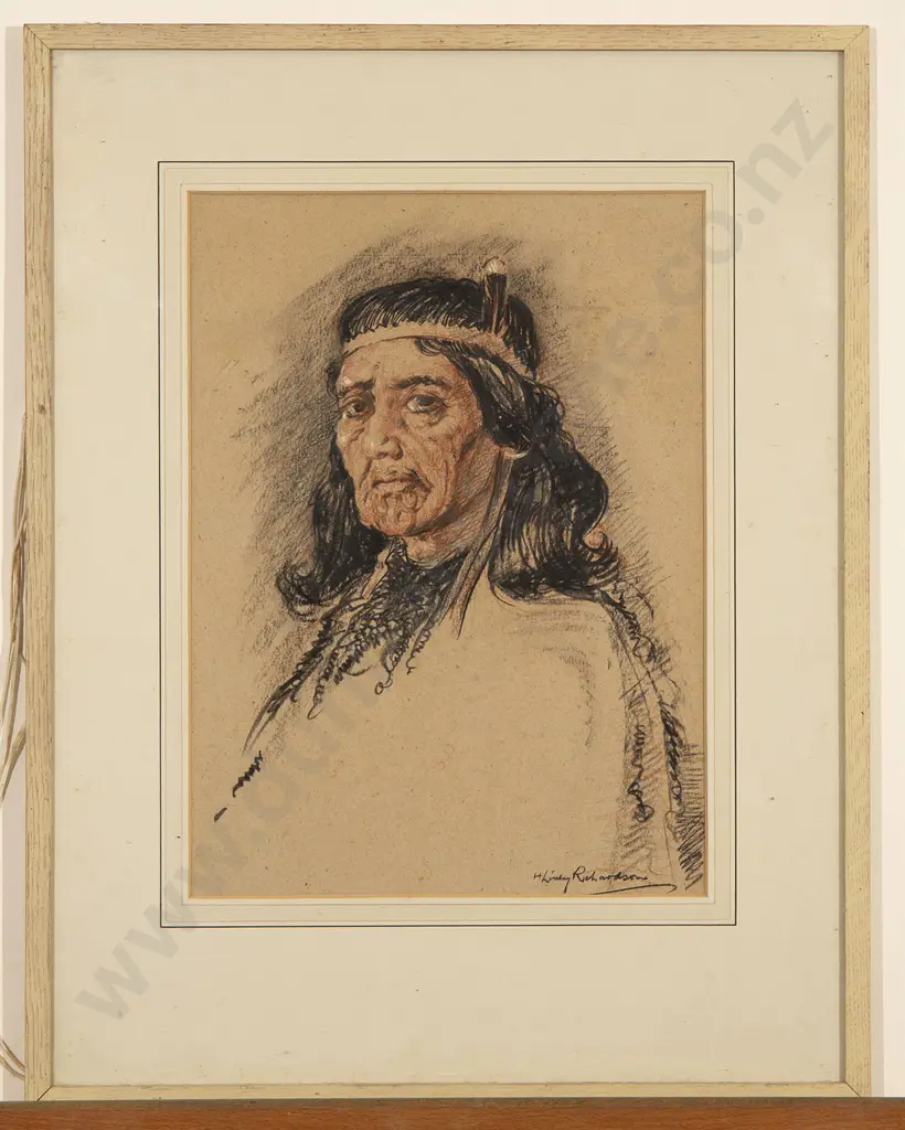 H Linley Richardson - Maori Wahine Image 1++
