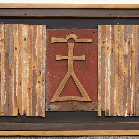 Roger Hicken - Kauri Lathwood & Sign