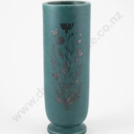 Wihelm Kage  Argenta stoneware vase