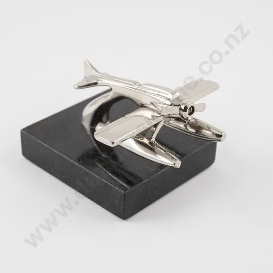 Small metal model of a Float Plane