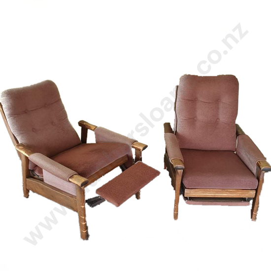 Pair of Morgan Furniture Recliner chairs