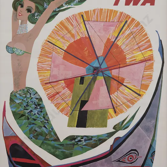 David Cline  Framed lithograph