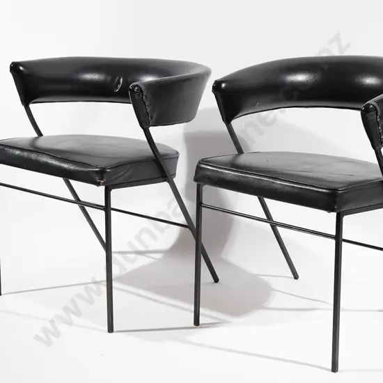 John Crichton  Pair  of Armchairs