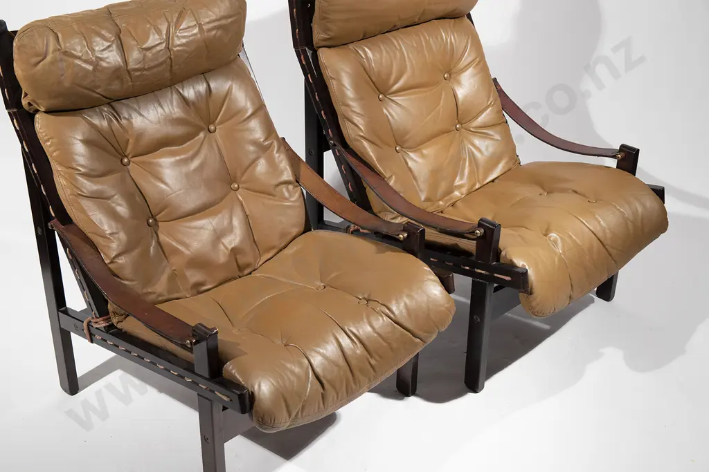 Torbjorn Afdal for Bruksbo Lounge Chairs Image 1++