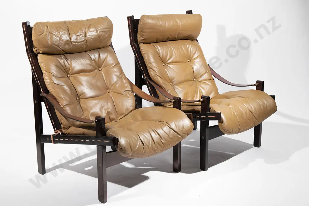 Torbjorn Afdal for Bruksbo Lounge Chairs Image 1++