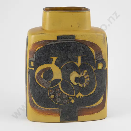 Faience Baca Vase Designed by Johanne Gerber for Royal Copenhagen