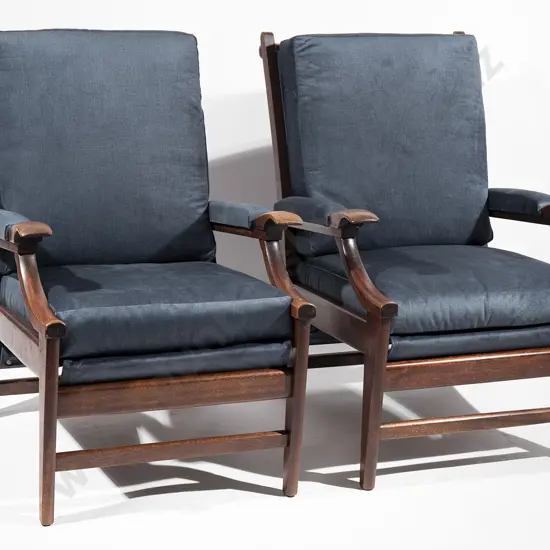 Pair of Cintique armchairs