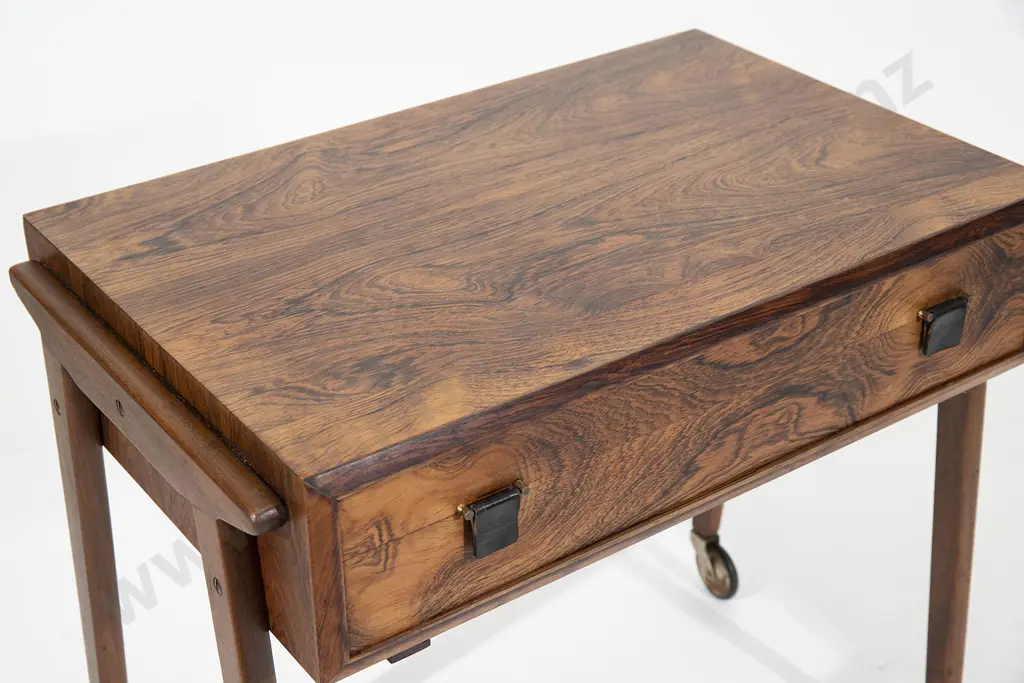Nils Thomonsen Small Danish  Rosewood Side Table Image 1++