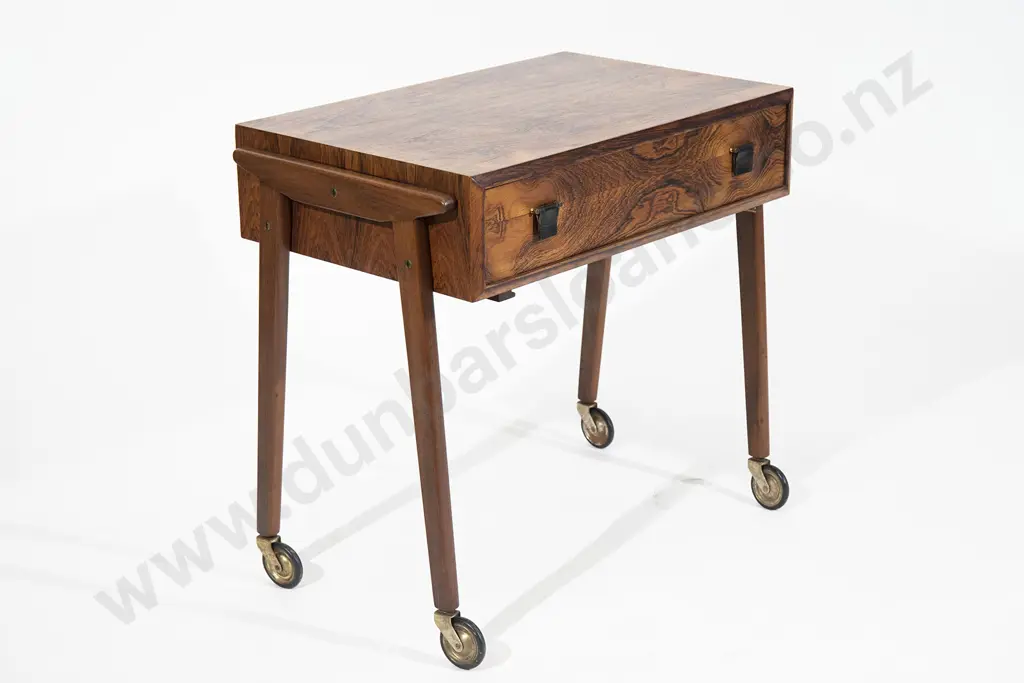 Nils Thomonsen Small Danish  Rosewood Side Table Image 1++