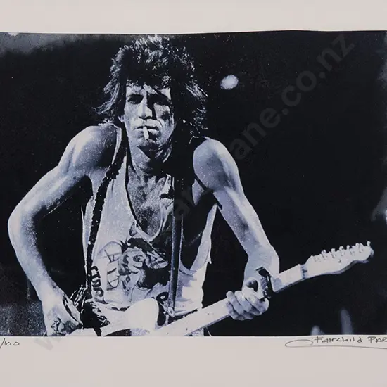 John Fairchild - Keith Richards Limited Edition Print