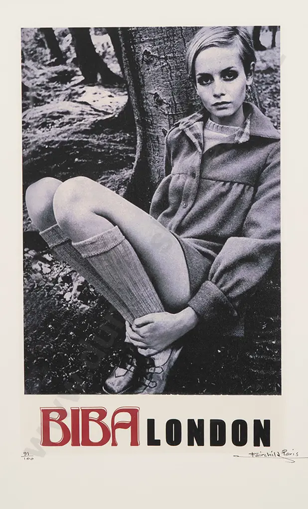 John Fairchild - Twiggy Limited Edition Print Image 1++