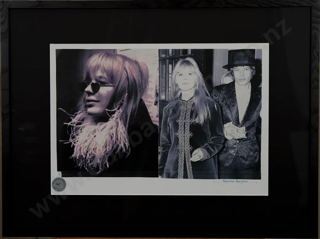 John Fairchild - Marianne Faithful Limited Edition Print Image 1++