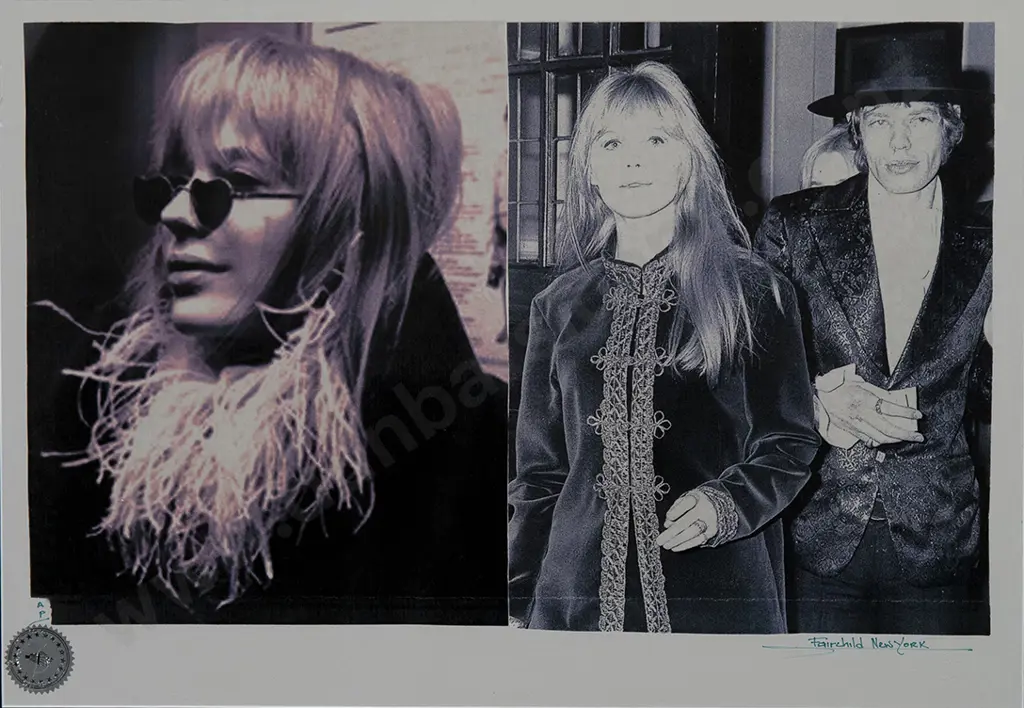 John Fairchild - Marianne Faithful Limited Edition Print Image 1++