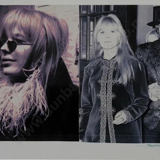 John Fairchild - Marianne Faithful Limited Edition Print