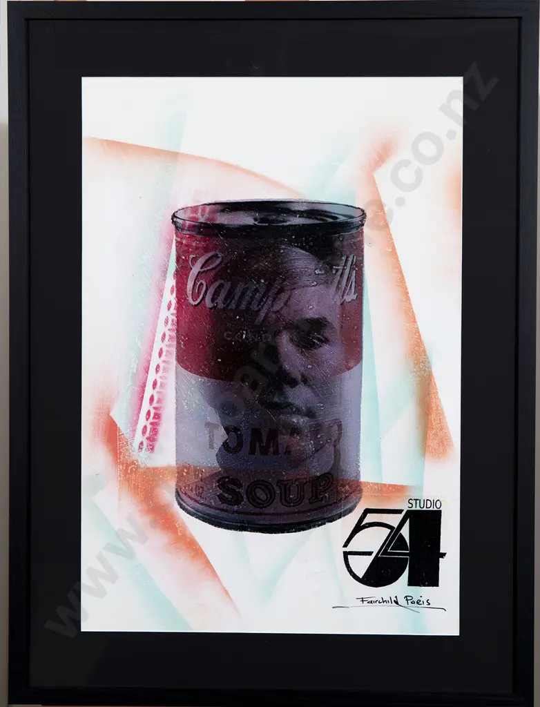 John Fairchild - Homage to Andy Warhol Limited Edition Print Image 1++
