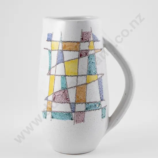 Hand painted Italian jug