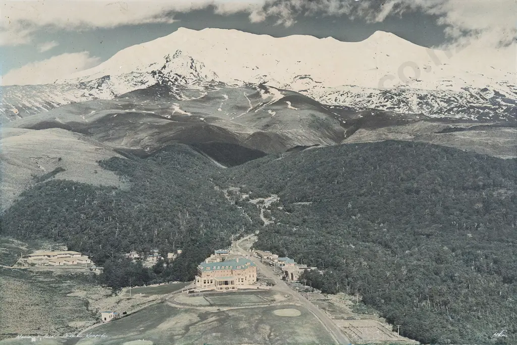 Whites Aviation Hand Coloured Photo of National Park Image 1++