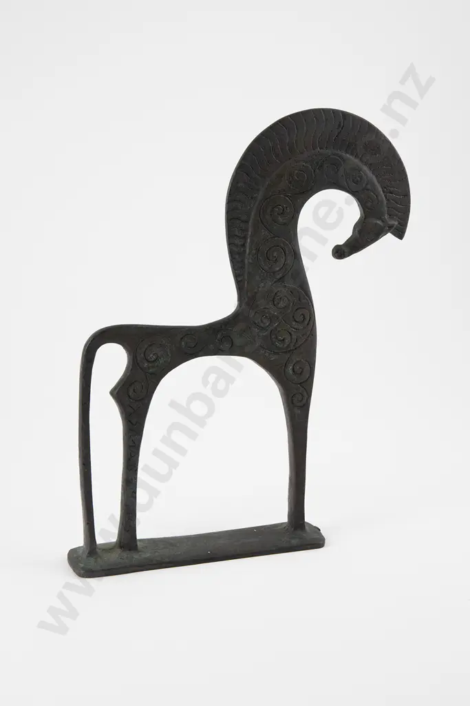 Frederik Weinberg Bronze Trojan Horse Image 1++
