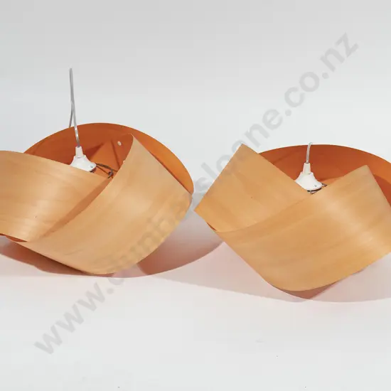 Pair of LZF Nut pendant lights