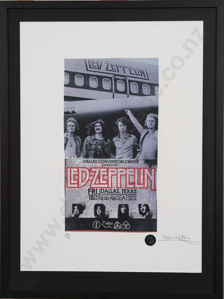 John Fairchild - Led Zeppelin Limited Edition Print Image 1++