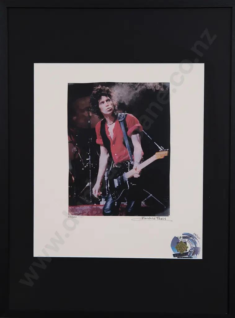John Fairchild - Keith Richards Limited Edition Print Image 1++