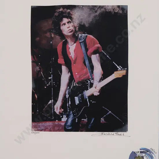 John Fairchild - Keith Richards Limited Edition Print