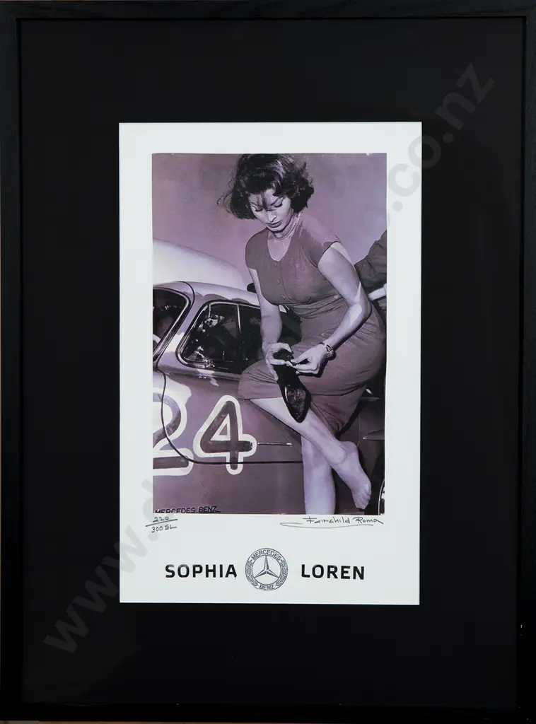 John Fairchild - Sophia Loren Limited Edition Print Image 1++