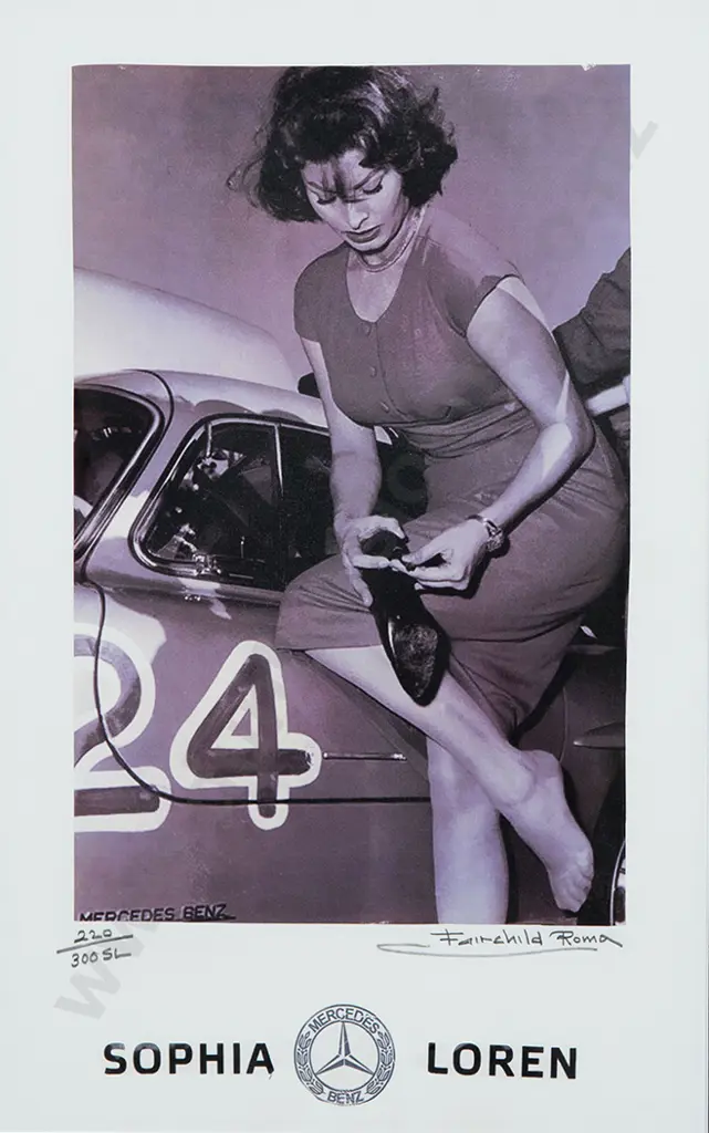 John Fairchild - Sophia Loren Limited Edition Print Image 1++