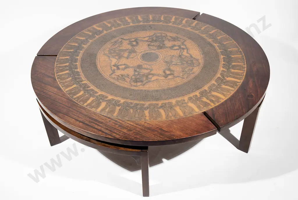 Mid Century Rosewood Coffee Table Image 1++