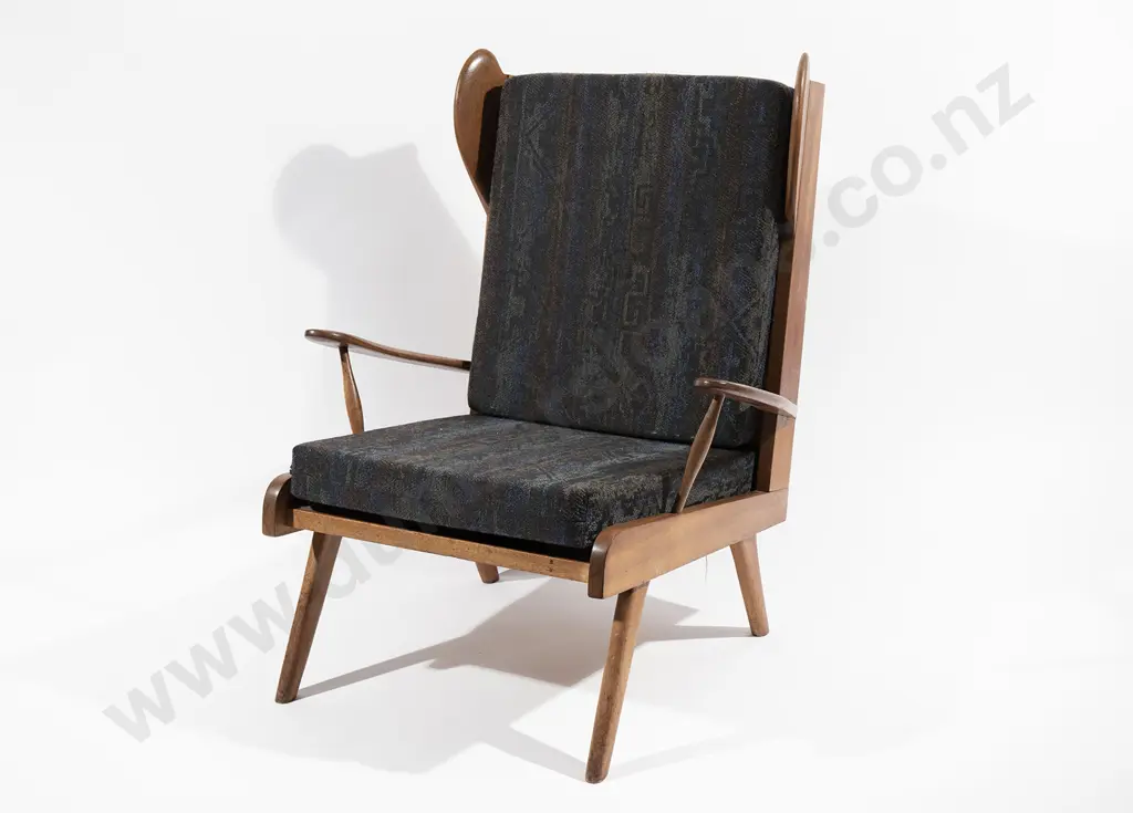 1950s Wingback Armchair Image 1++
