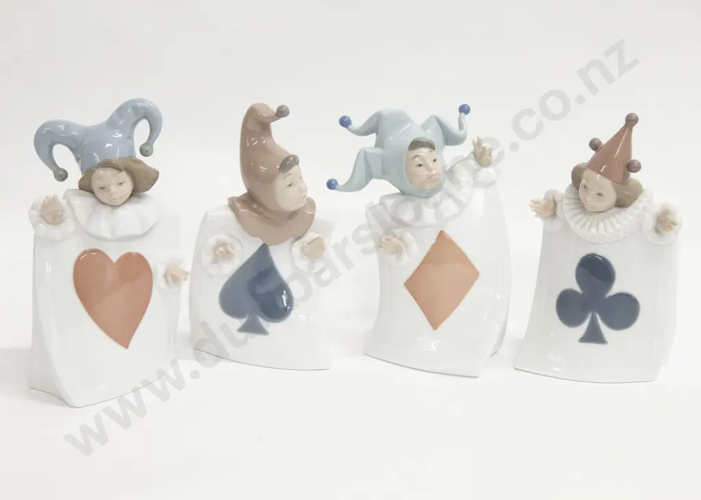 Four Card Form Nao Figures (one with damage) Image 1++