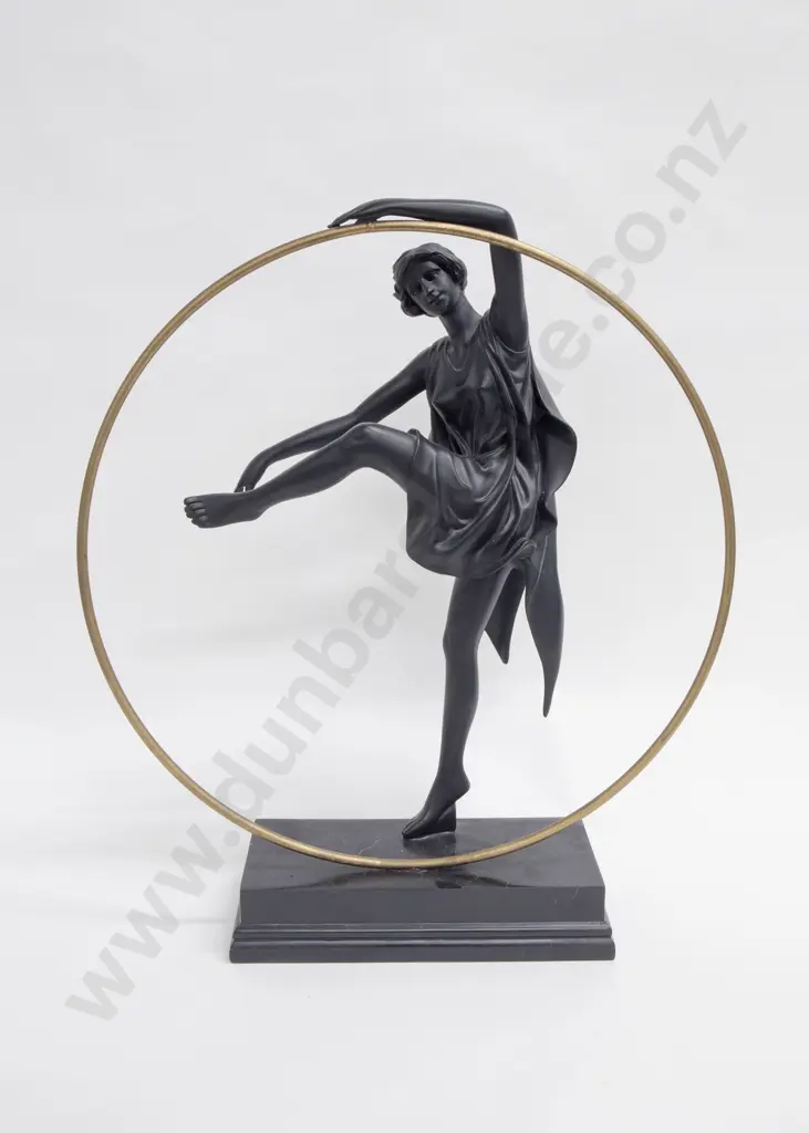 Bronze Style Figure of Dancer Image 1++