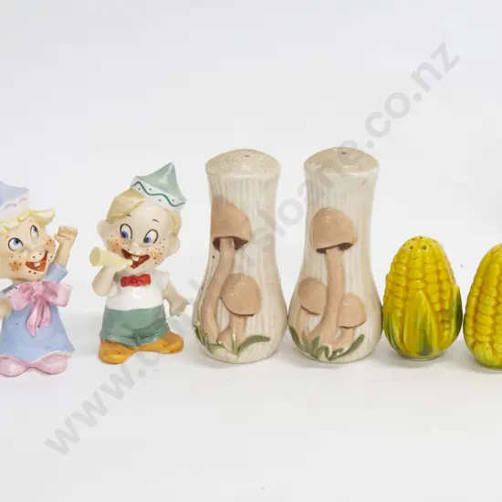 Quantity of Assorted Decorative Sal and Peppers