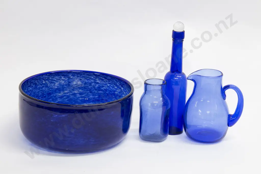 Small Lot of Assorted Decorative Glass including Paperweight Image 1++