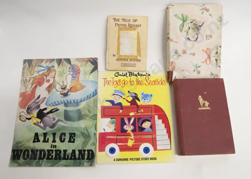 Box Quantity of Vintage Children Books Image 1++