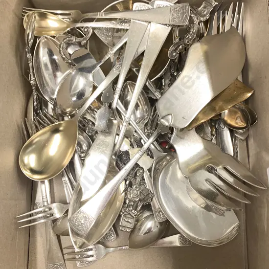 Quantity of Silver Plate Cutlery