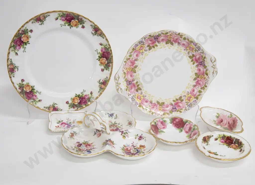 Small Quantity of Fancy Floral China including Royal Albert and RCD Image 1++