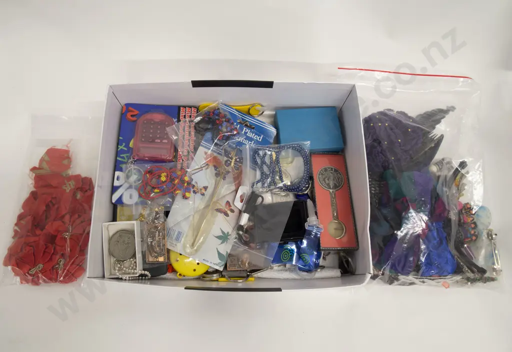 Box of Assorted Hair Clips Image 1++