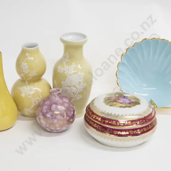 Small Quantity of Ceramic Vases and Dishes etc. incl. Limoges