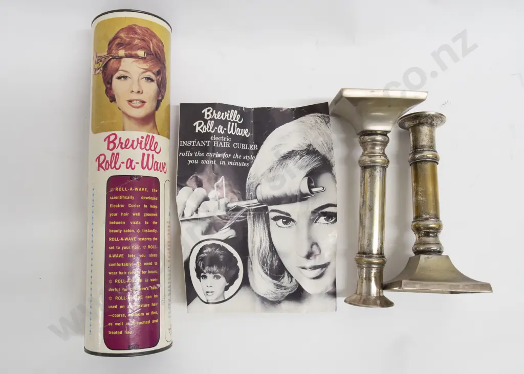 Box of Assorted Vintage incl. Breville Hair Curler Image 1++