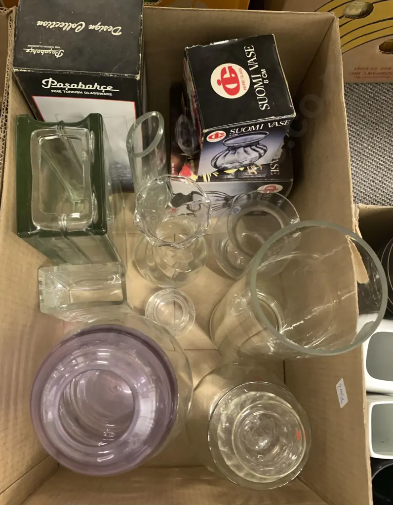 Quantity of Assorted Glass Vases incl. Some As New Image 1++