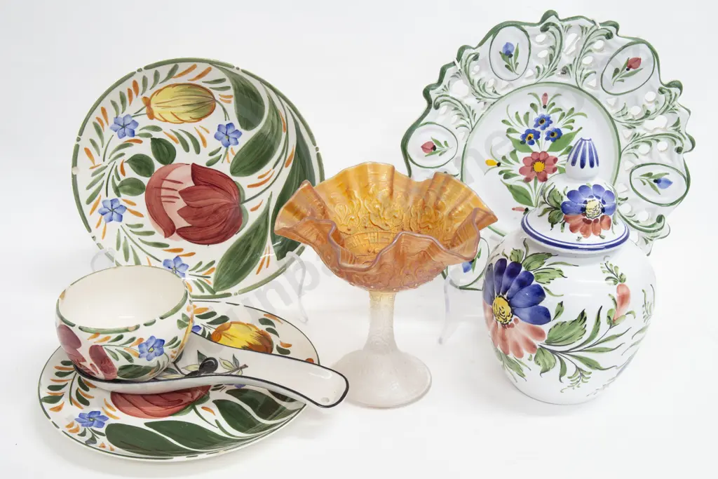 Box of Assorted Decorative China Image 1++