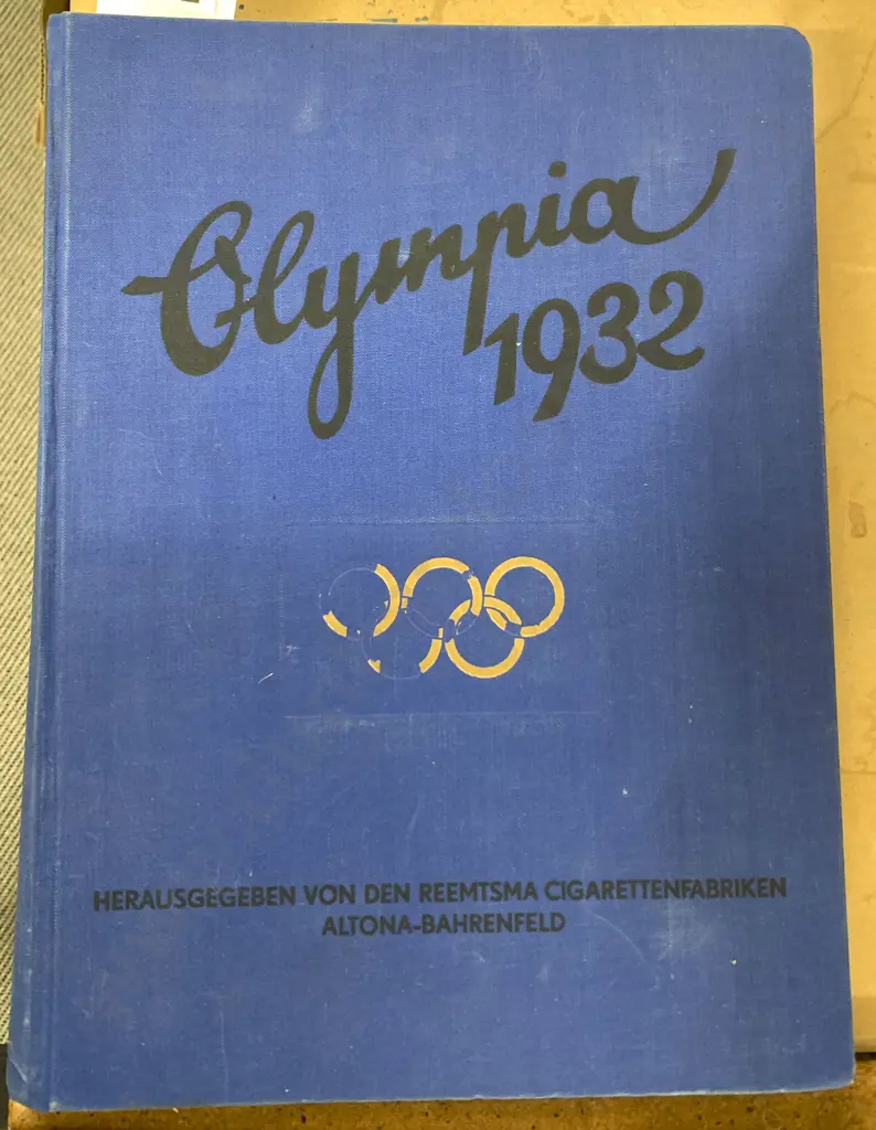 Official Book From 1932 Los Angeles Olympics Image 1++
