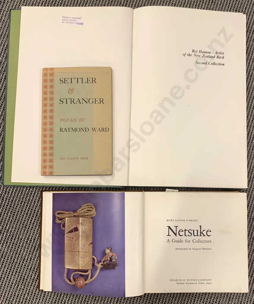 Three Books incl. Netsuke Image 1++