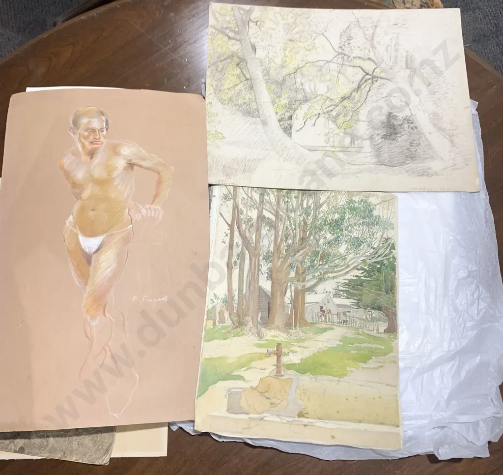 Quantity of Unframed Drawings Image 1++