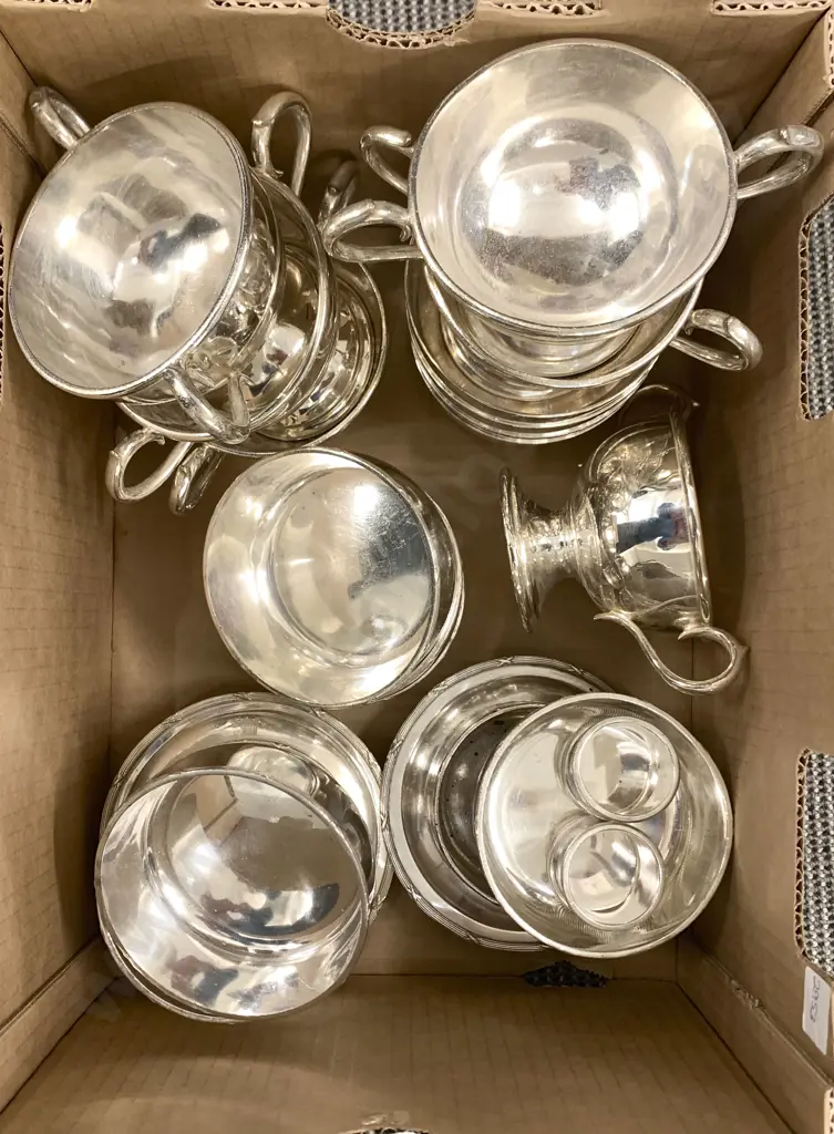 Quantity of Union Steamship Company S/P incl. Sundae Dishes Image 1++