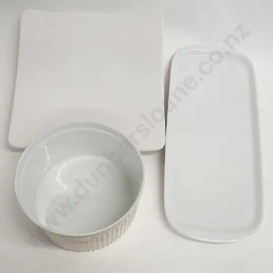 Two Boxes of Kitchen Crockery and Boxed Kitchenware